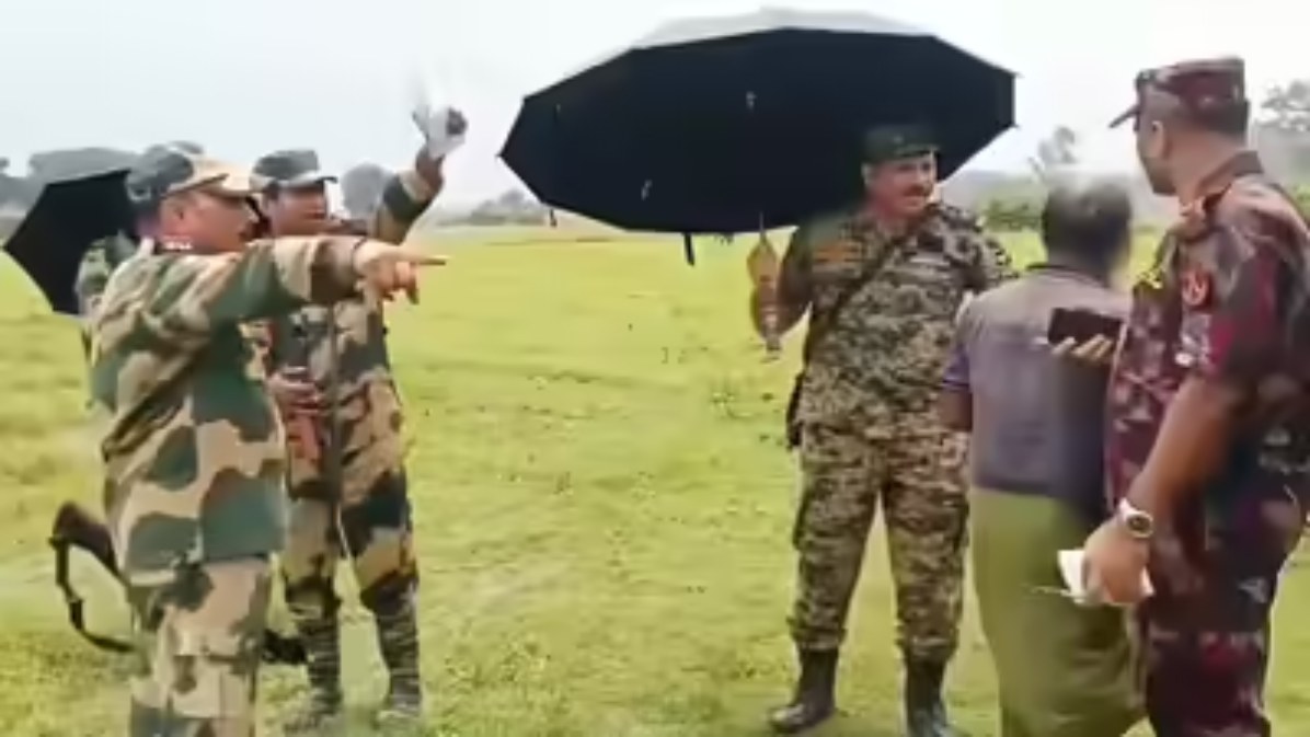 मेघालय में बांग्लादेश बॉर्डर पर BSF-BGB में तनातनी, ‘जीरो लाइन’ पर फंसा बांग्लादेशी घुसपैठिया