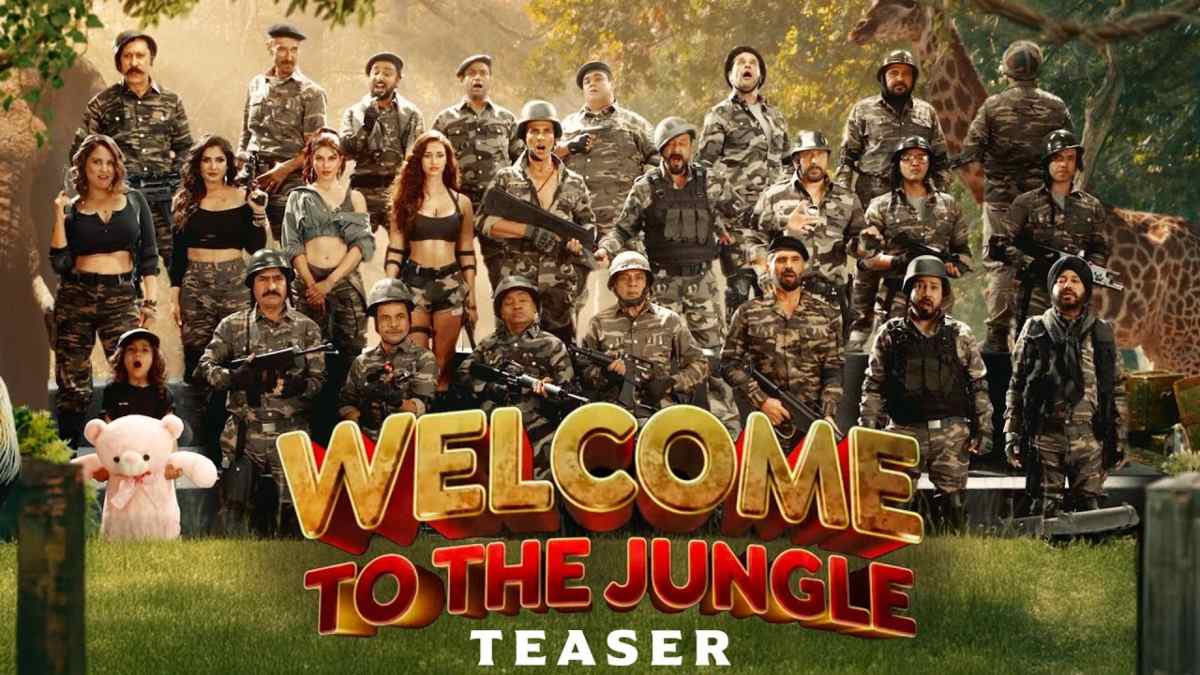 Welcome to the Jungle का मजेदार ट्रेलर रिलीज, लोटपोट कर देगी 2 हजार करोड़ की फेक फिल्म