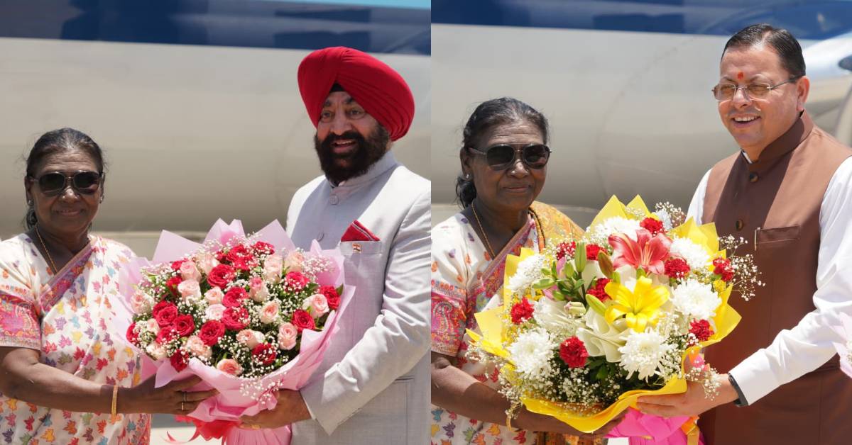 दो दिवसीय उत्तराखंड दौरे पर पहुंची राष्ट्रपति द्रौपदी मुर्मू, IMA की पासिंग परेड की लेंगी सलामी