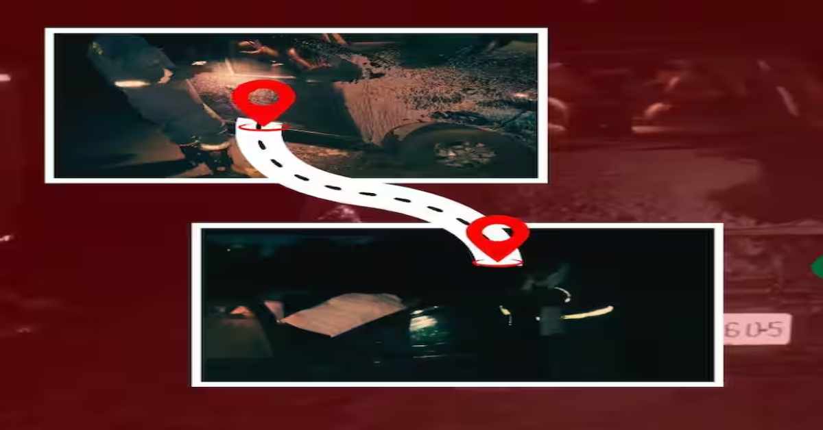 गूगल मैप पर भरोसा पड़ा भारी! शॉर्टकट के चक्कर में नाले में गिरी कार, 2 घंटे तक फंसा रहा पूरा परिवार