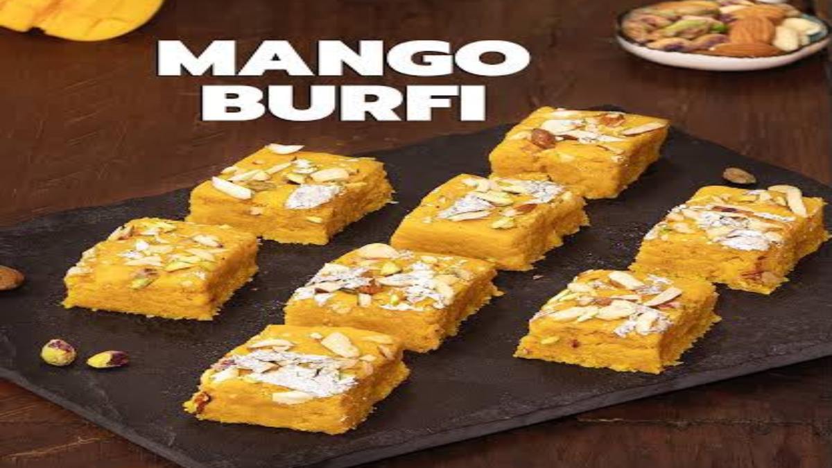 Mango Barfi : आम से बनायें स्वादिष्ट मुंह में घुल जाने वाली मैंगो बर्फी, यहाँ जाने स्वादिष्ट रेसिपी …