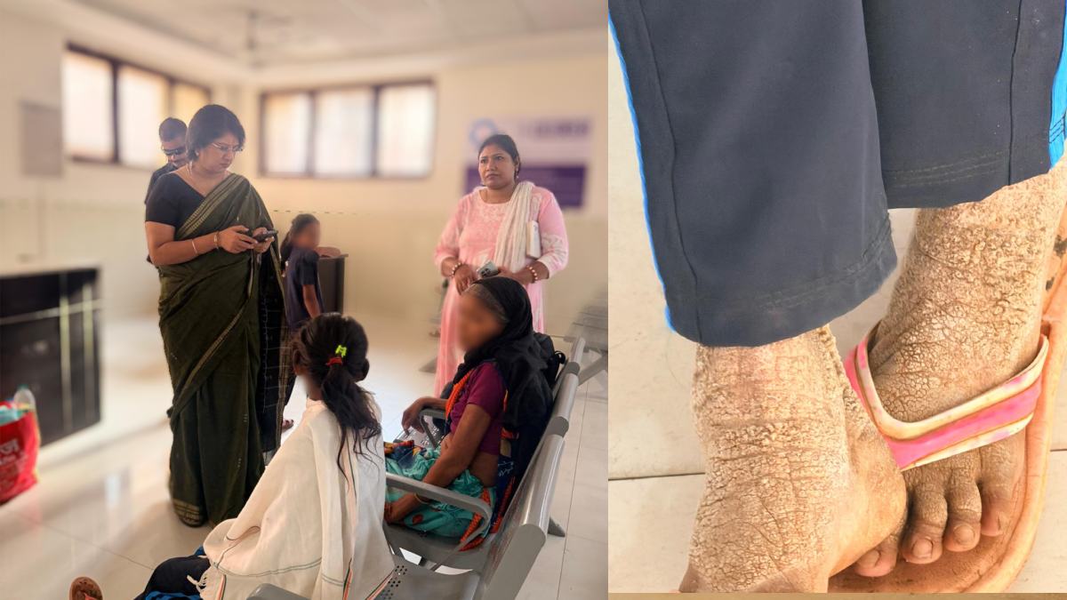 बाल आयोग अध्यक्ष की पहल रंग लाई : गंभीर रूप से बीमार बालिका को एम्स में इलाज शुरू, वर्णिका शर्मा ने जाना हालचाल