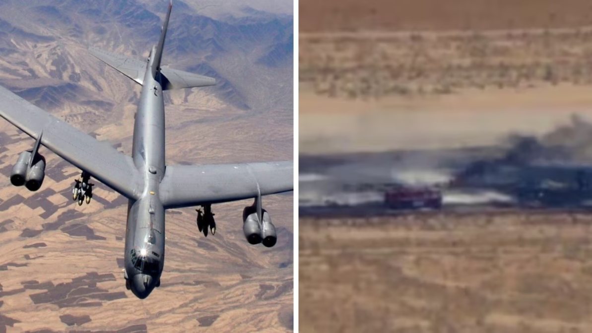 अमेरिका का B-52 बॉम्बर क्रैश, US एयर फ़ोर्स बेस पर टेकऑफ के बाद हुआ दुर्घटनाग्रस्त, 8 लोगों की हुई मौत