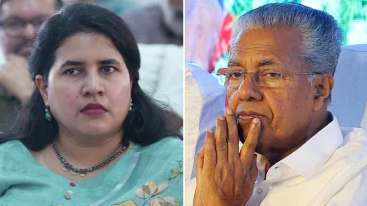 केरल के पूर्व CM विजयन की बेटी से ED ने की लंबी पूछताछ, मनी लॉन्ड्रिंग मामले में कोच्चि में ईडी के समक्ष पेश हुईं