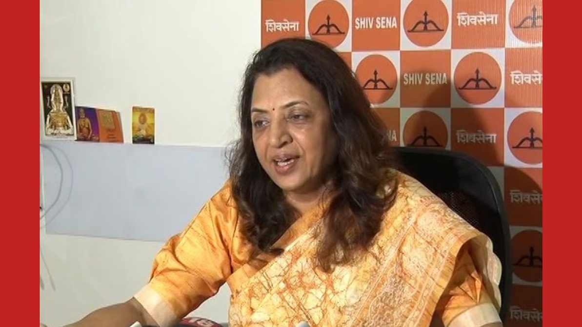 एकनाथ शिंदे गुट के MLC मनीषा कायंदे ने सांसद संजय राउत पर निशाना साधते हुए कहा- UBT पार्टी में एक व्यवस्था है जो ताला लगाकर ही मानेंगे