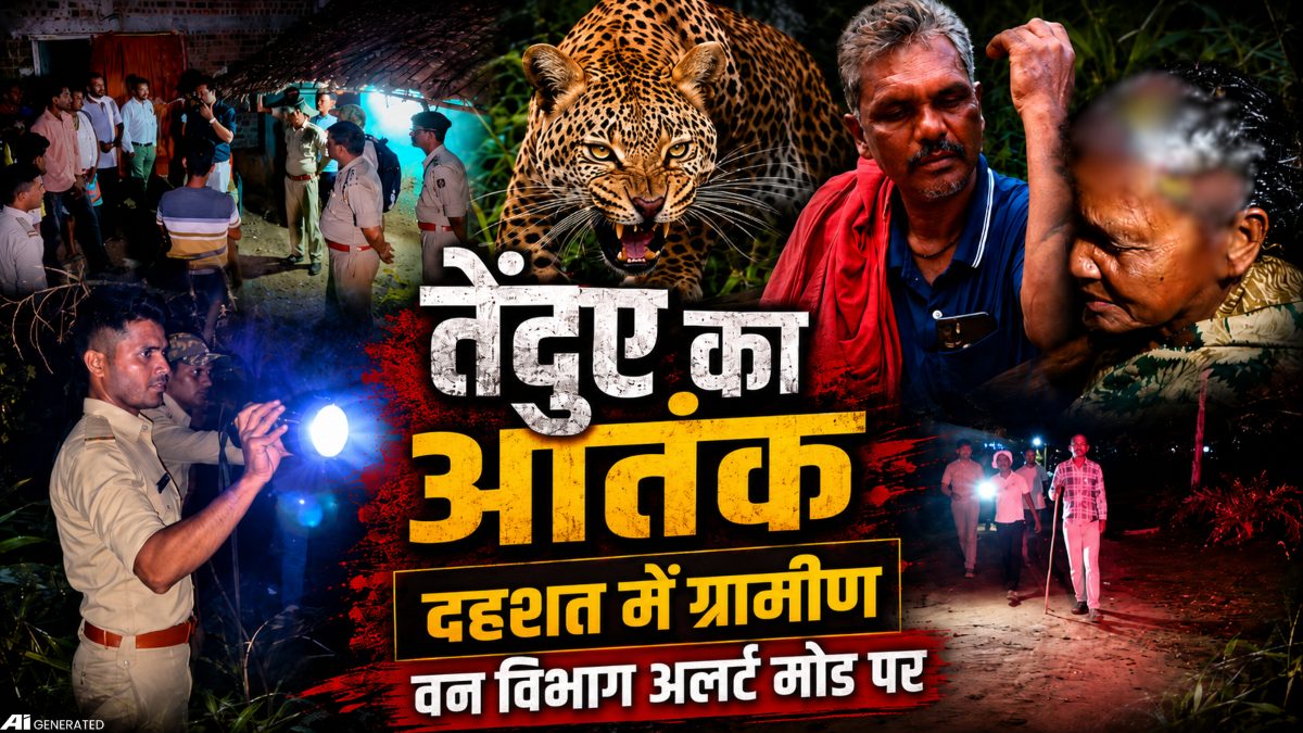तेंदुए का आतंक: 6 दिनों में 4 लोगों पर हमला, शाम होते से घरों में कैद होने को ग्रामीण मजबूर, अलर्ट मोड पर वन विभाग