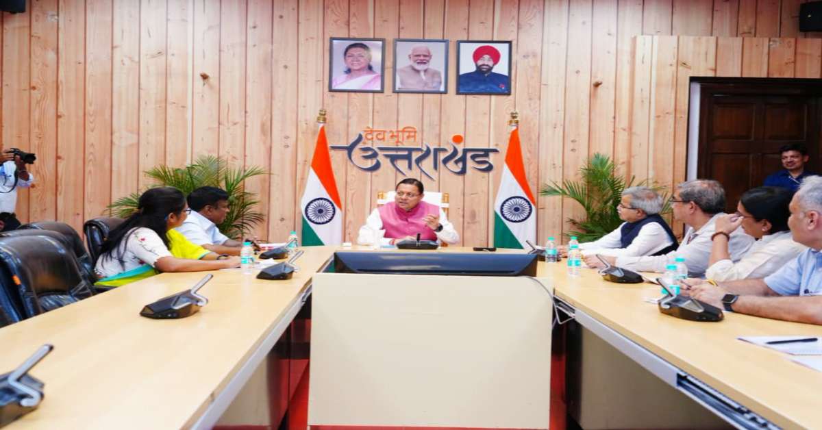 विकास पर फोकसः CM धामी और रेलवे बोर्ड के चेयरमैन के बीच मुलाकात, रेलवे इंफ्रास्ट्रक्चर के विस्तार को लेकर हुई चर्चा