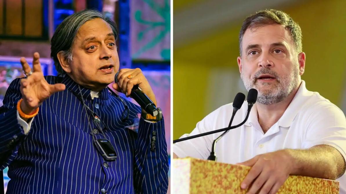 मोदी की तारीफ कर थरूर ने बढ़ाई कांग्रेस की टेंशन! बीजेपी ने राहुल गांधी पर निशाना साधा, कहा- ‘हो गए बेनकाब’
