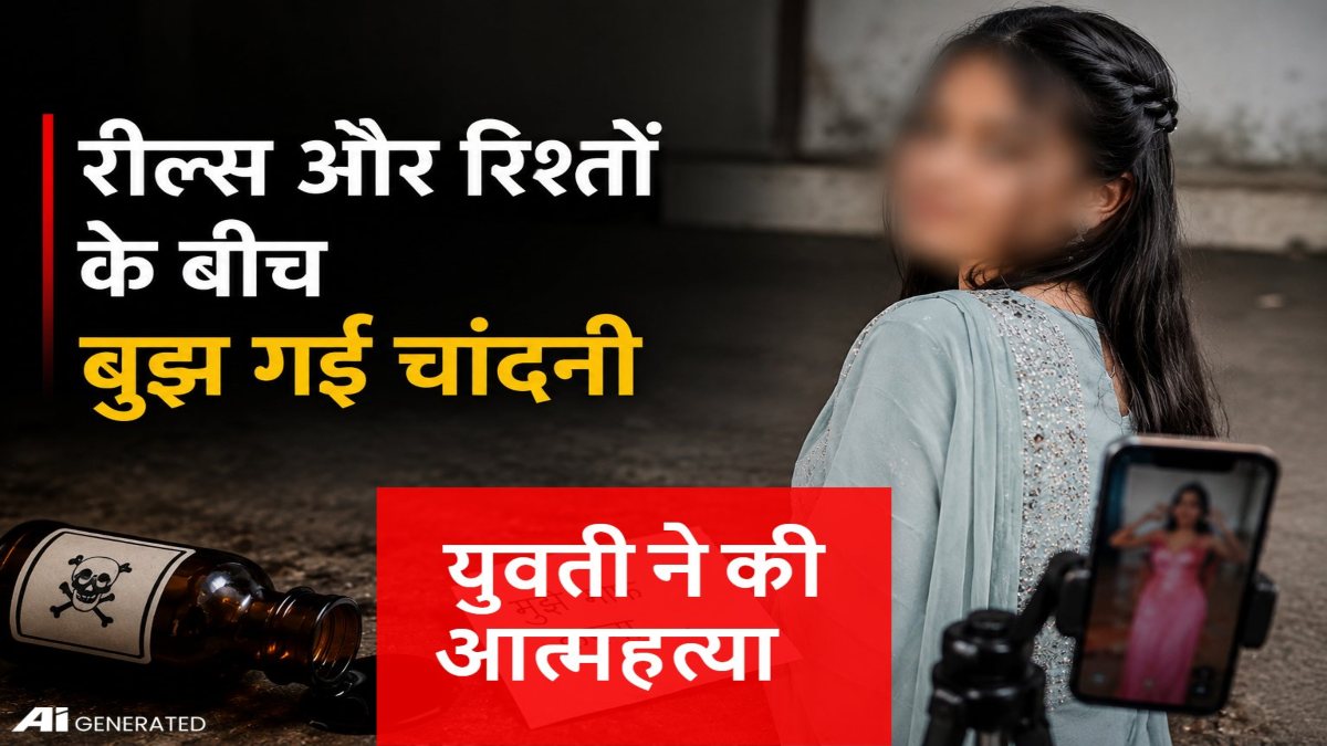 रील्स और रिश्तों के बीच जिंदगी का दर्दनाक अंत : पारिवारिक विवाद के बाद युवती ने खाया जहर, इलाज के दौरान मौत