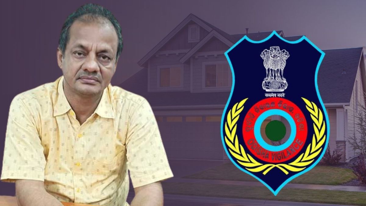 विजिलेंस के जाल में संबलपुर CADA के कार्यकारी अभियंता पद्मलोचन नायक, 7 स्थानों पर एक साथ छापेमारी …