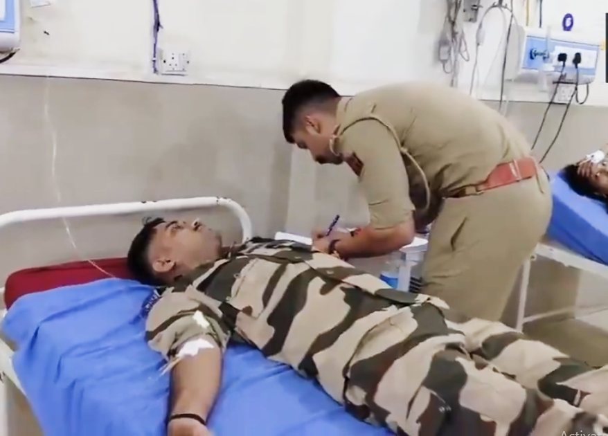कटरा-ताराकोट मार्ग पर बड़ा हादसा, CISF के 9 जवान घायल ; माता वैष्णो देवी भवन की सुरक्षा ड्यूटी पर जा रहे थे सभी