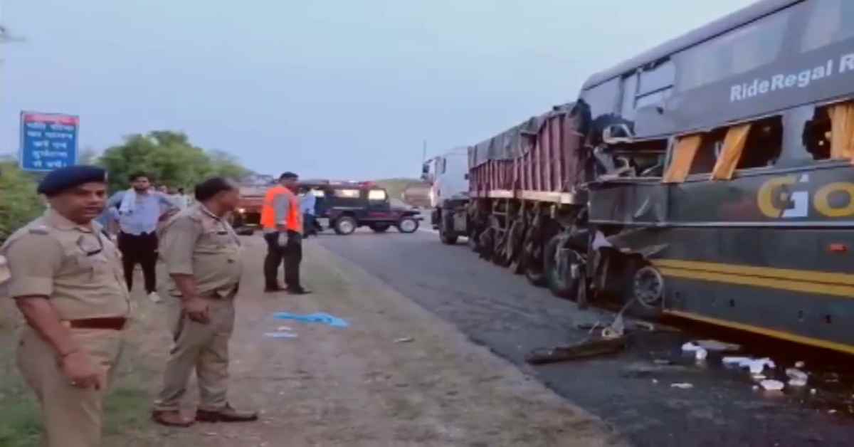 हाइवे, हादसा और हाहाकारः स्लीपर बस और ट्रेलर के बीच जोरदार भिड़ंत, 4 लोगों की मौत, बाकी यात्रियों का जो हाल हुआ…