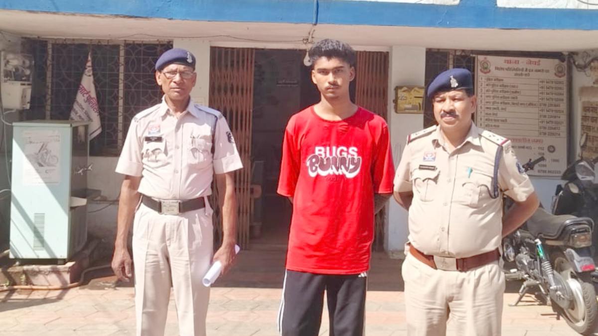 CG Crime : घर के सामने बेच रहा था अवैध नशीली टेबलेट, युवक गिरफ्तार