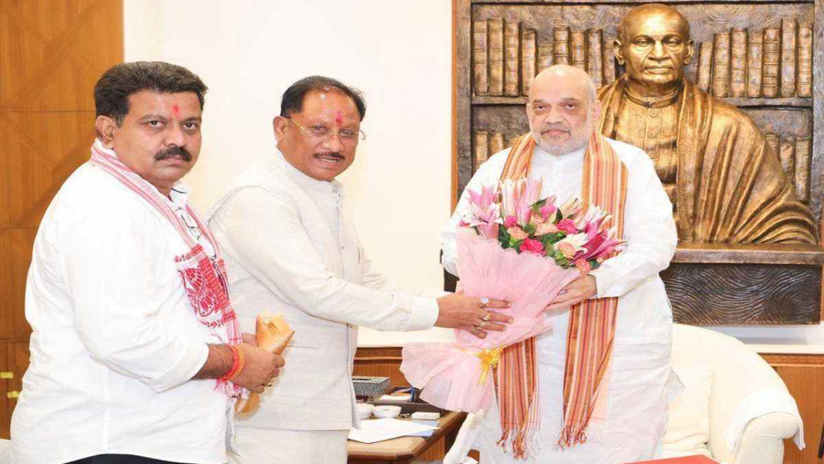 छत्तीसगढ़ में अखिल भारतीय आयुर्वेद संस्थान के स्थापना का प्रस्ताव, केंद्रीय गृहमंत्री अमित शाह से मिले सीएम साय