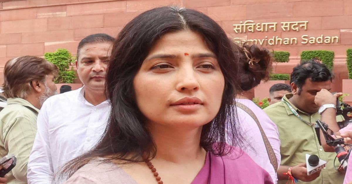 लोगों के दिमाग में चंदा चोरी की बात ना पहुंचे इसलिए भाजपा चुप है, इस पर चर्चा ही नहीं कर रहे- डिंपल