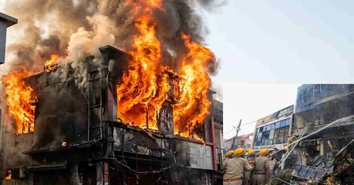 लखनऊ अग्निकांड: घटनास्थल पर पहुंची SIT, 2016 में गिरने वाली थी बिल्डिंग फिर पलट गया ध्वस्तीकरण का आदेश