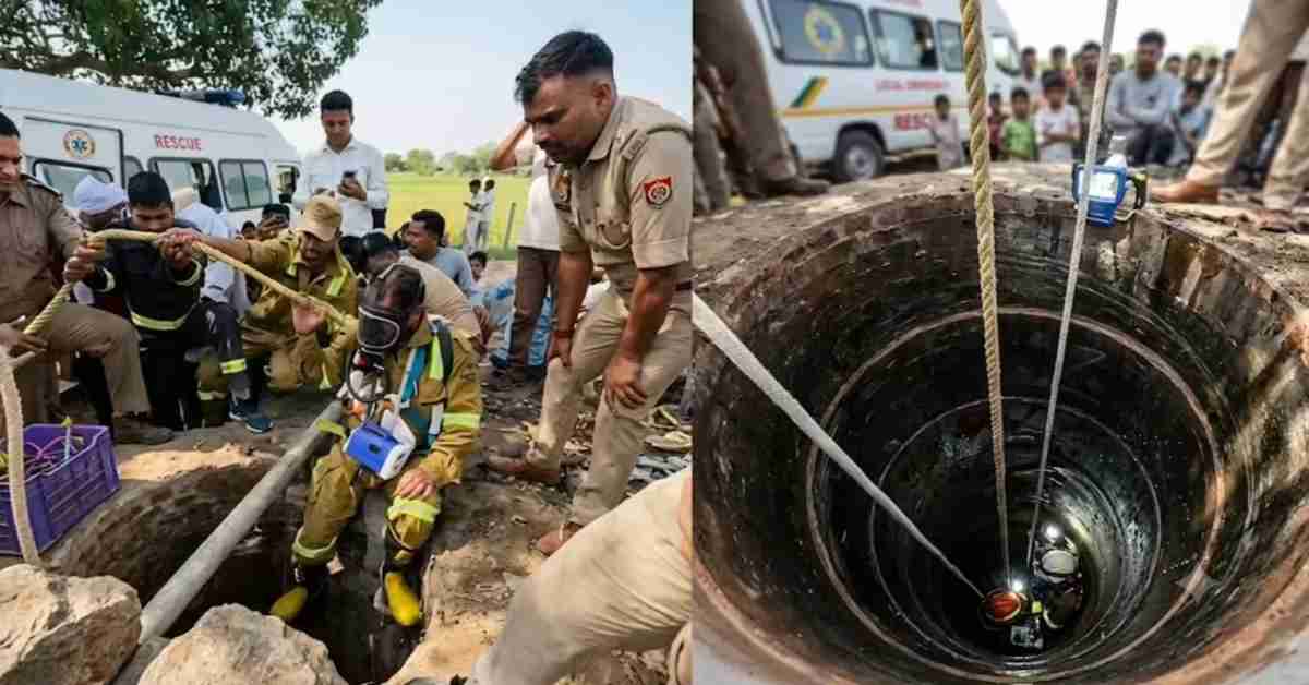 फायरमैन बना देवदूत… 100 फीट गहरे कुएं में गिरी महिला को निकाला, 3 घंटे तक चला रेस्क्यू ऑपरेशन