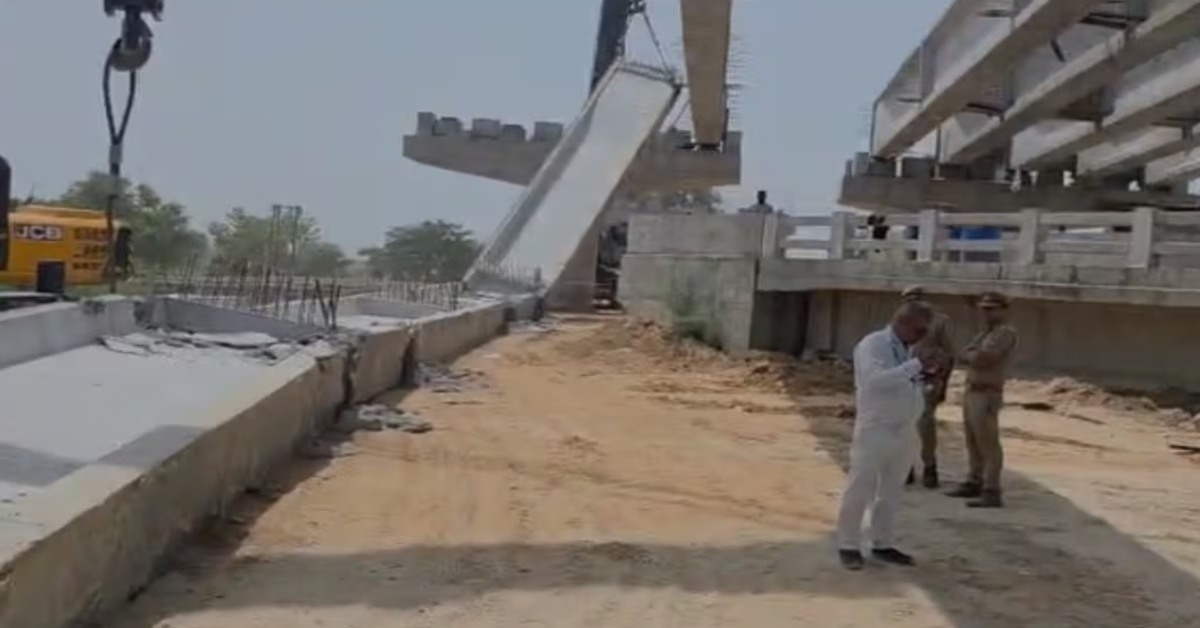 हरदोई में गिरा निर्माणाधीन पुल का लिंटर, दो मजदूर घायल, और भी श्रमिकों के दबे होने की आशंका