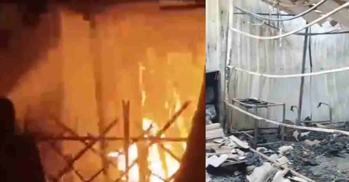 हादसा या फिर… बंगरा कस्बे में लगी भीषण आग, पुलिस चौकी सहित आधा दर्जन दुकान जलकर खाक