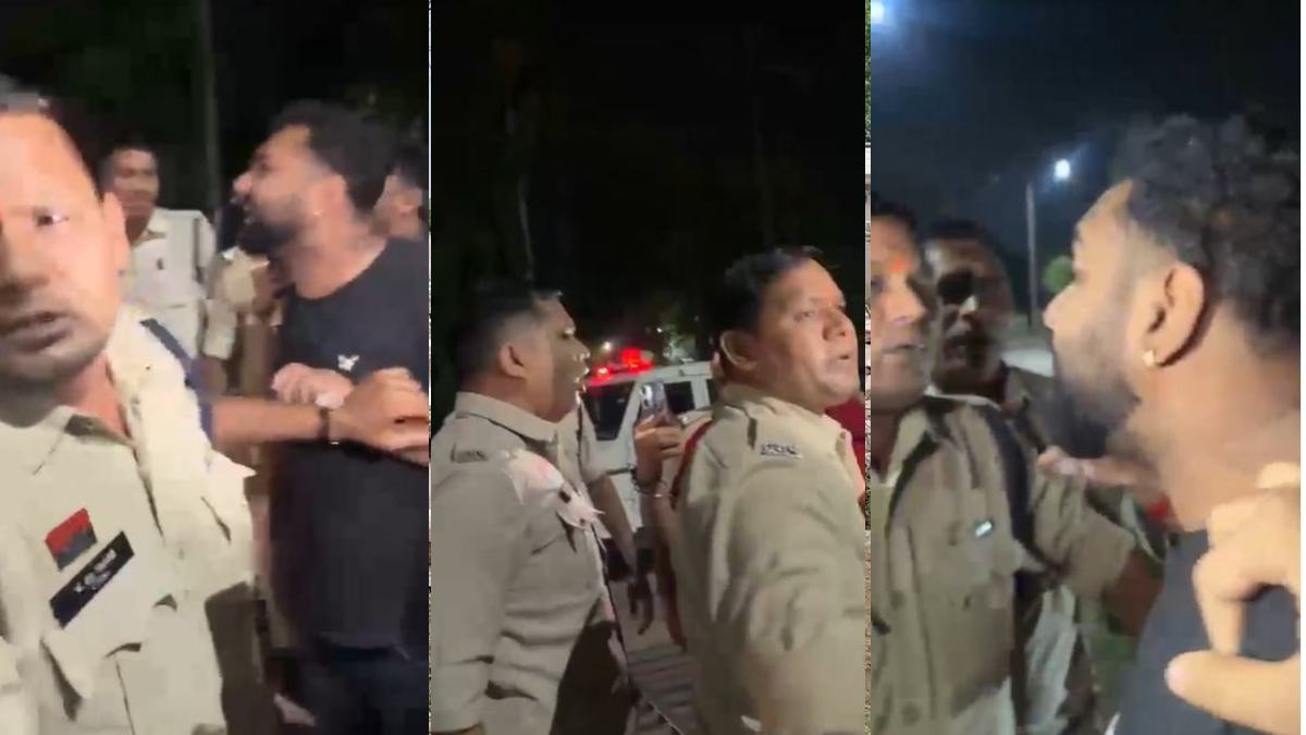 Raipur News : देर रात घर जाने की समझाइश पर भड़के युवक, पुलिस के साथ की बदसलूकी, वीडियो वायरल
