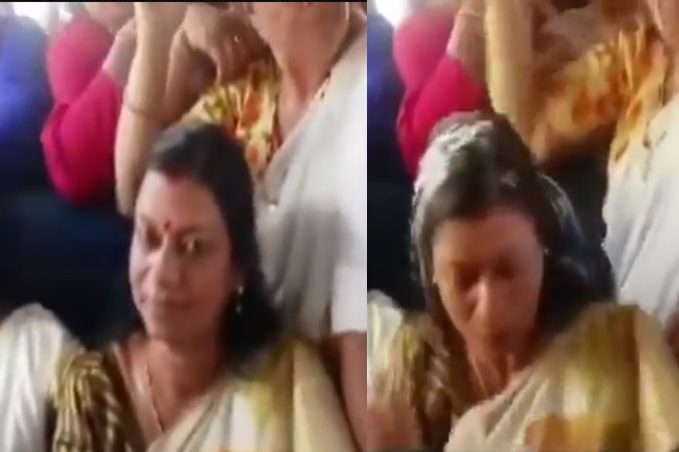 केरल में मुफ्त बस सेवा की हो रही थी शुरुआत, मंत्री पर ही गिर गई गर्म खीर ; वीडियो वायरल