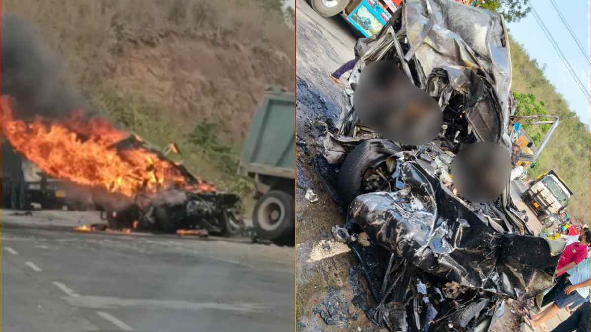 जबलपुर में मौत का तांडव: कार में आग लगने से जिंदा जले 2 लोग, जानिए कैसे हुआ हादसा