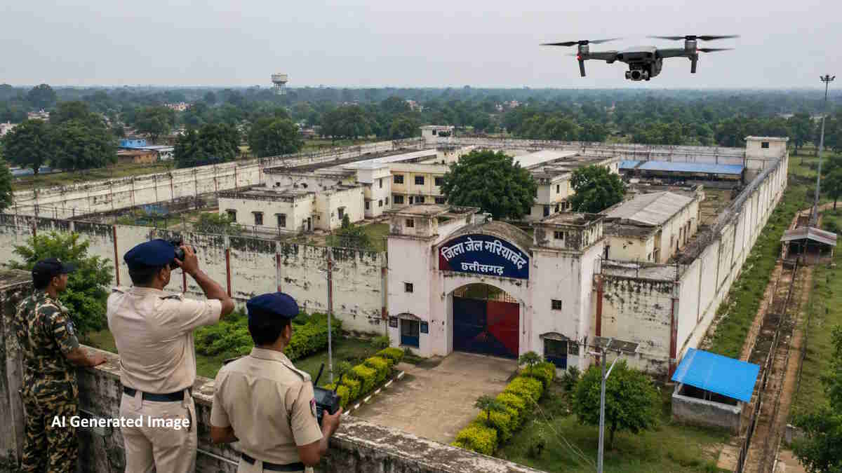 जिला जेल के 200 मीटर की परिधि में अब नहीं उड़ेगा ड्रोन, जिला प्रशासन ने जारी किया आदेश…