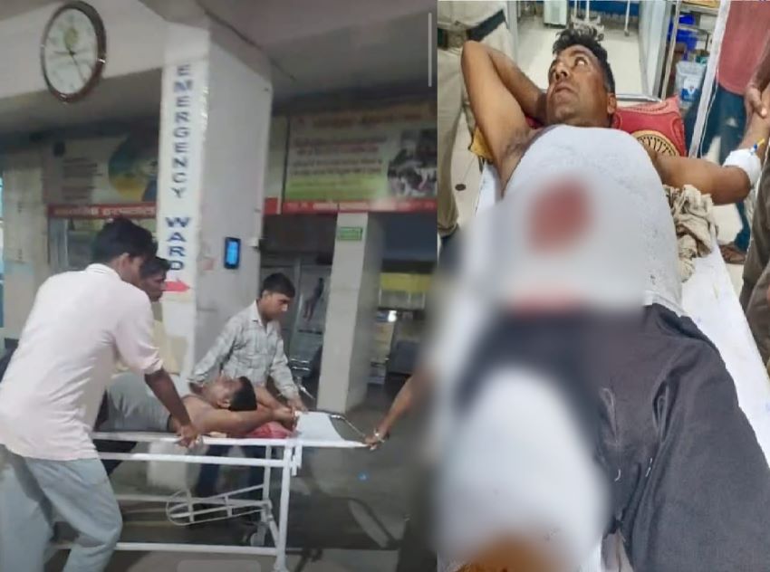 मामूली विवाद बना खूनी संघर्ष, नशे में धुत बुजुर्ग ने लाइसेंसी रिवॉल्वर से किए 5 फायर, युवक घायल