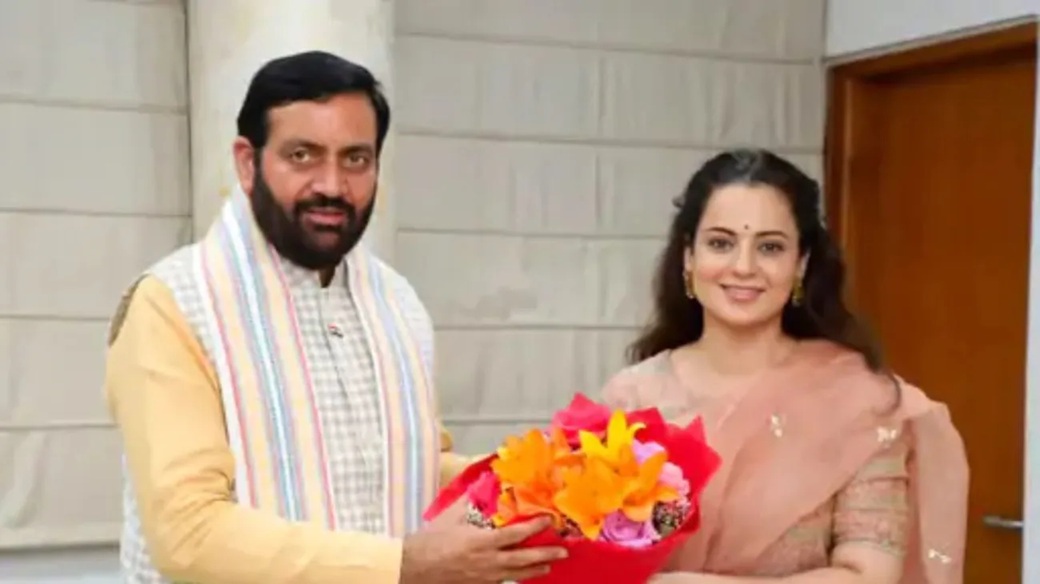 ‘भारत भाग्य विधाता’ हरियाणा में टैक्स फ्री: CM नायब सैनी के साथ फिल्म देखने पहुंचे मंत्री-विधायक, कंगना रनौत ने जताया आभार