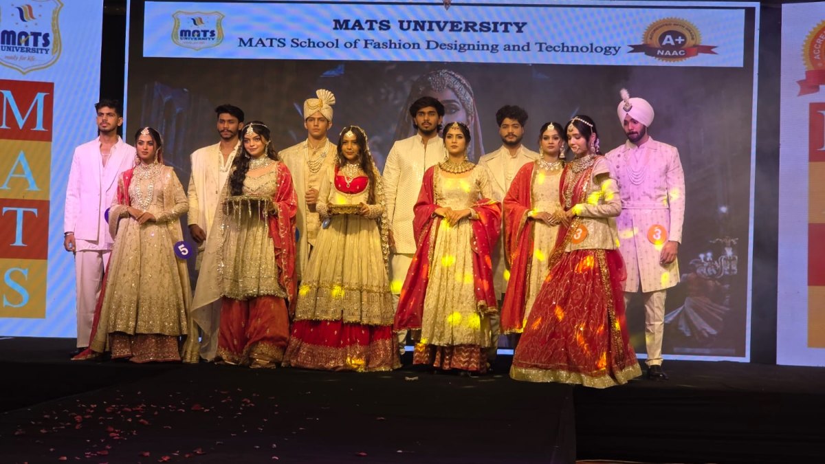 फैशनोत्सव 2026: MATS स्कूल ऑफ डिज़ाइन ने फैशन और सामाजिक सरोकार का अनूठा संगम प्रस्तुत किया