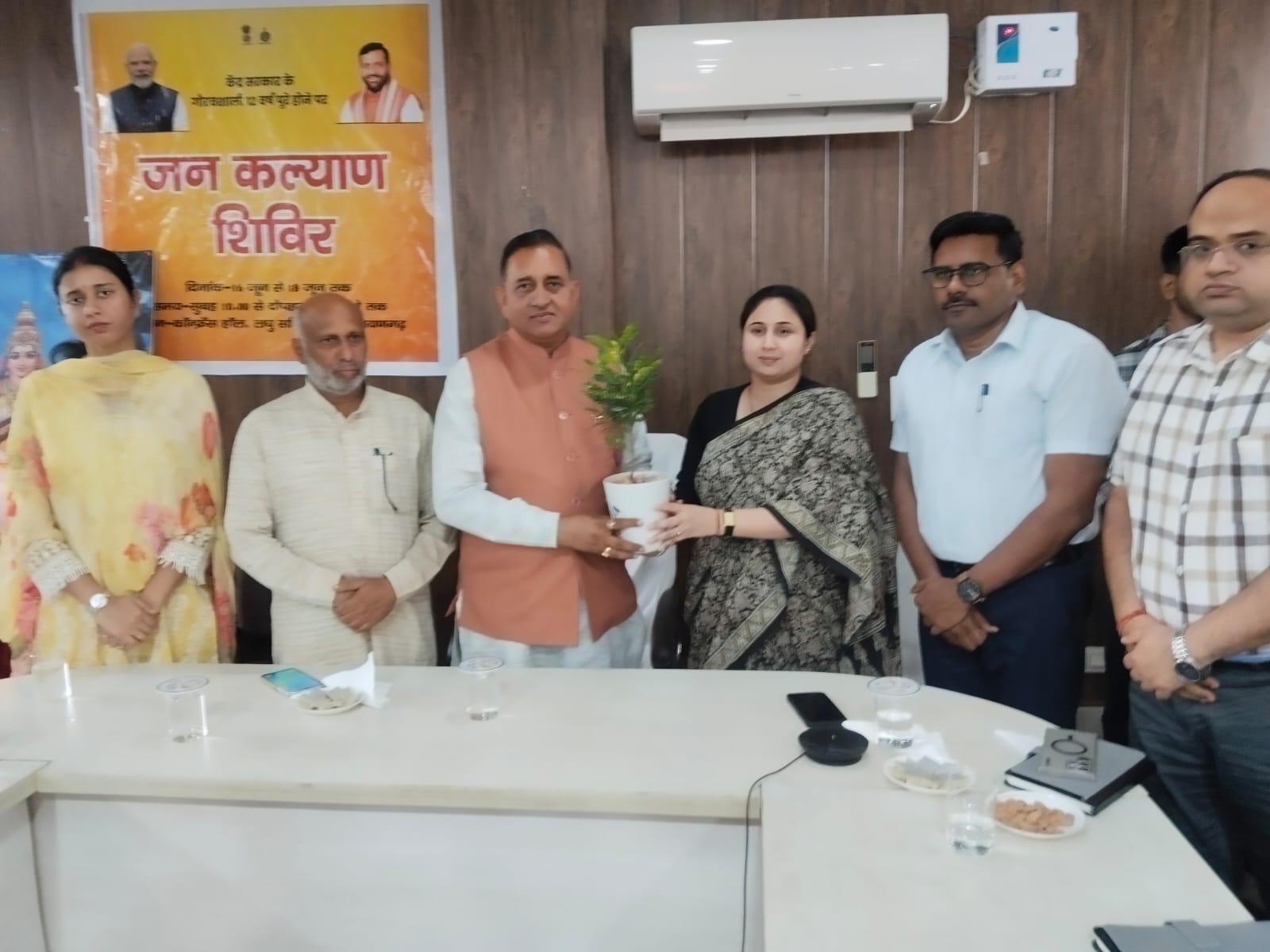 नारायणगढ़ में जनकल्याण एवं पंजीकरण शिविर आयोजित, केंद्र सरकार के 12 वर्ष पूरे होने पर योजनाओं की दी जानकारी