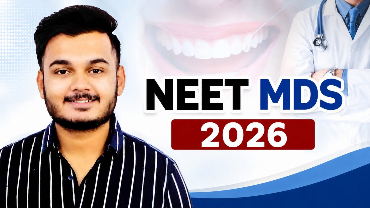 NEET MDS 2026 में छत्तीसगढ़ के डॉ. आयुष साहू ने लहराया परचम, ऑल इंडिया रैंकिंग में हासिल किया 10वां स्थान