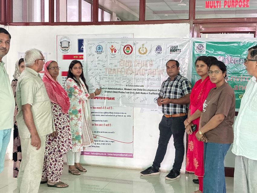बाल विवाह के खिलाफ नूंह में छिड़ी मुहिम, CJM नेहा गुप्ता ने हस्ताक्षर कर दिया सशक्त संदेश
