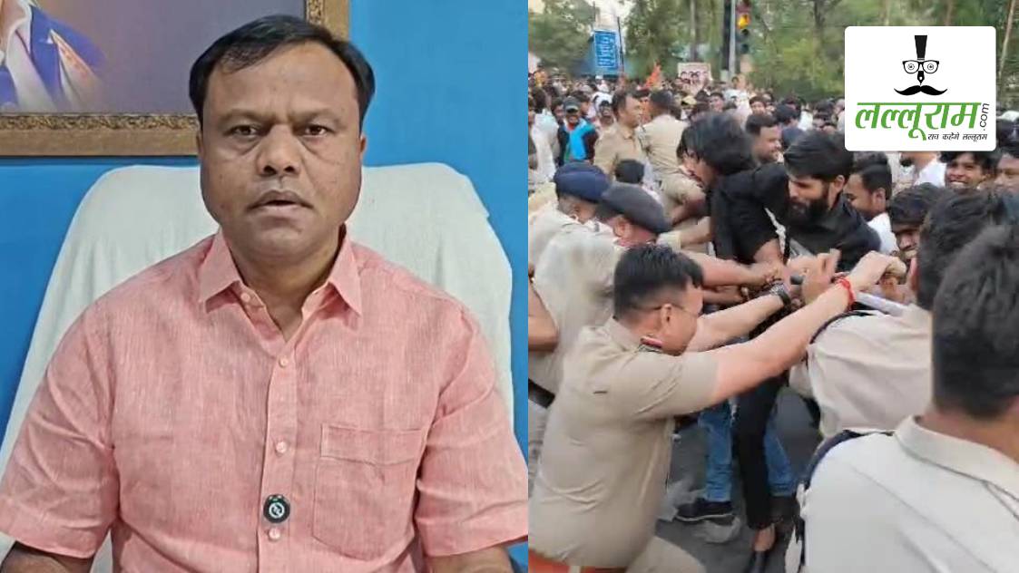 NEET पेपर लीक के विरोध में प्रदर्शन के दौरान NSUI कार्यकर्ताओं पर लाठीचार्ज, दीपक बैज ने की पुलिस कार्रवाई की निंदा, कहा- ‘छात्रों की आवाज दबा रही सरकार’