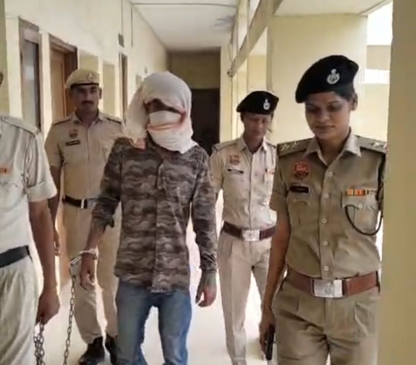 नूंह में 70 वर्षीय बुजुर्ग महिला से हैवानियत का मुख्य आरोपी साहिल गिरफ्तार, पुलिस रिमांड पर शुरू हुई कड़ी पूछताछ