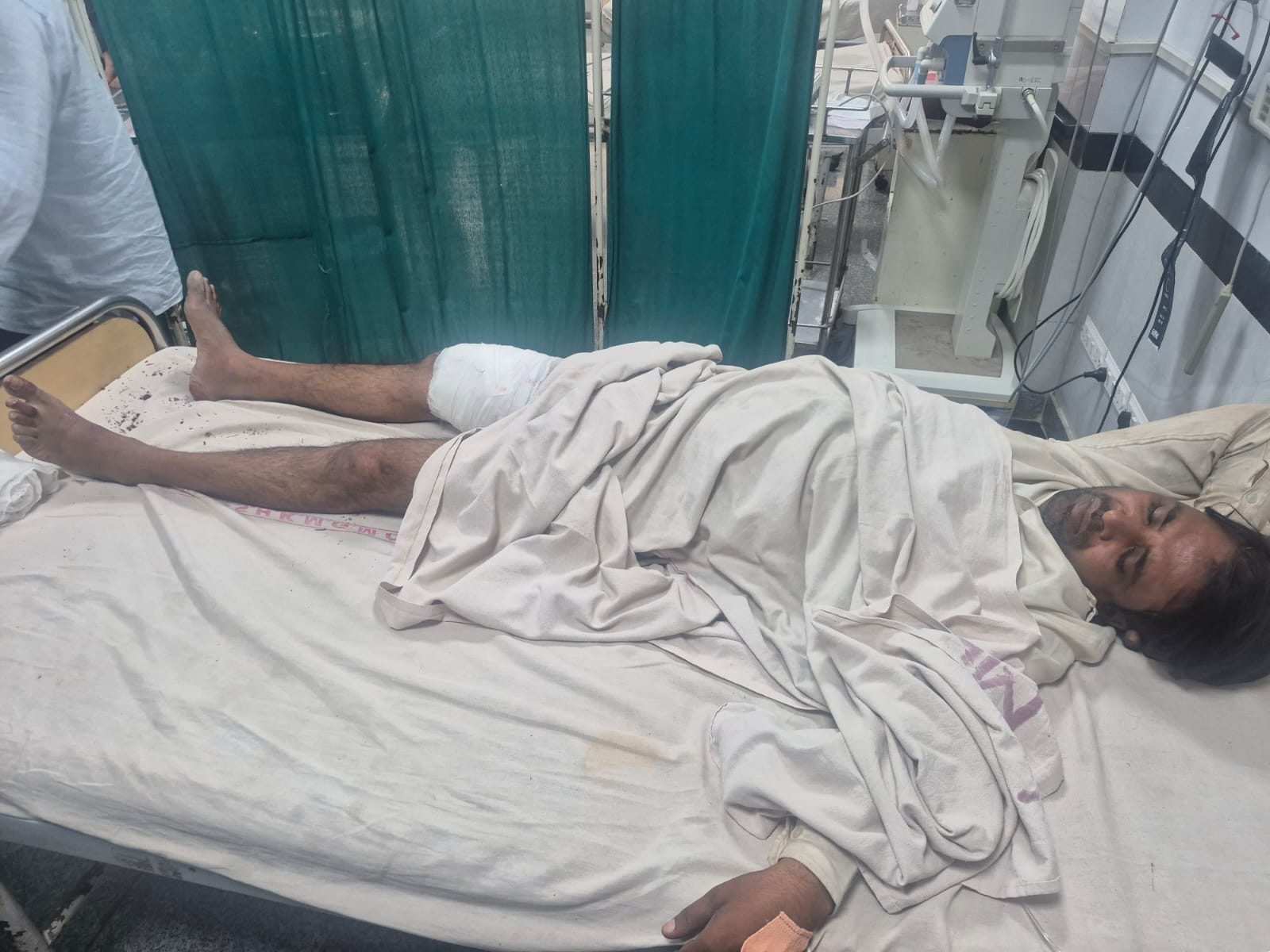 नूंह में पुलिस और पशु तस्करों के बीच मुठभेड़, सीआईए की जवाबी कार्रवाई में बदमाश के पैर में लगी गोली