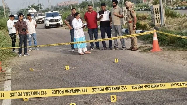 बरवाला में सुबह-सुबह पुलिस और बदमाशों के बीच मुठभेड़, दोनों आरोपियों के पैर में लगी गोली