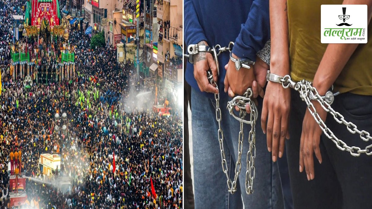 रथ यात्रा से पहले पुलिस की बड़ी कार्रवाई: ‘क्लीन सिटी ड्राइव’ में 23 असामाजिक तत्व गिरफ्तार