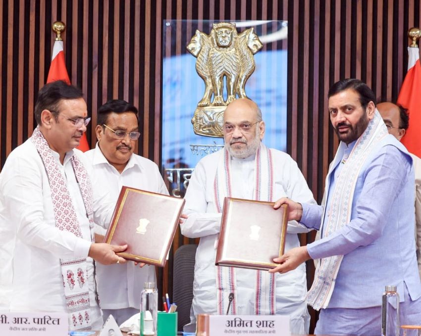 हरियाणा-राजस्थान के बीच बड़ा जल समझौता! यमुना का अतिरिक्त पानी अब पाइपलाइन से पहुंचेगा, अमित शाह की मौजूदगी में हुआ एमओयू