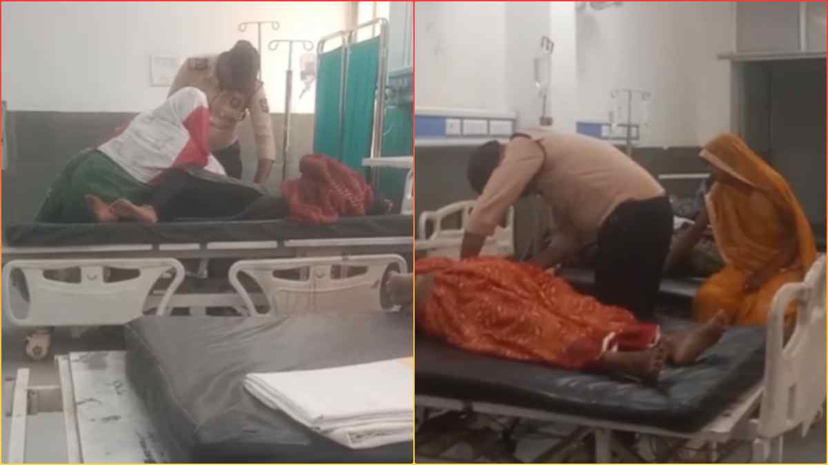 एमपी में चरमराई स्वास्थ्य व्यवस्था, हॉस्पिटल के गार्ड ने मरीज को चढ़ाई ड्रिप, विरोध पर बोला- क्या कर सकते हो…
