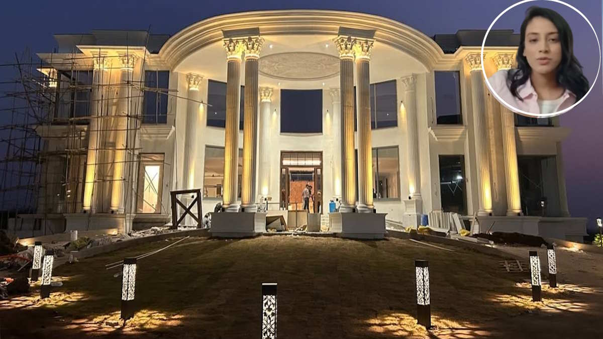 स्मृति मंधाना के 10 एकड़ के सांगली फार्महाउस में क्रिकेट पिच, प्रैक्टिस नेट और पूल है