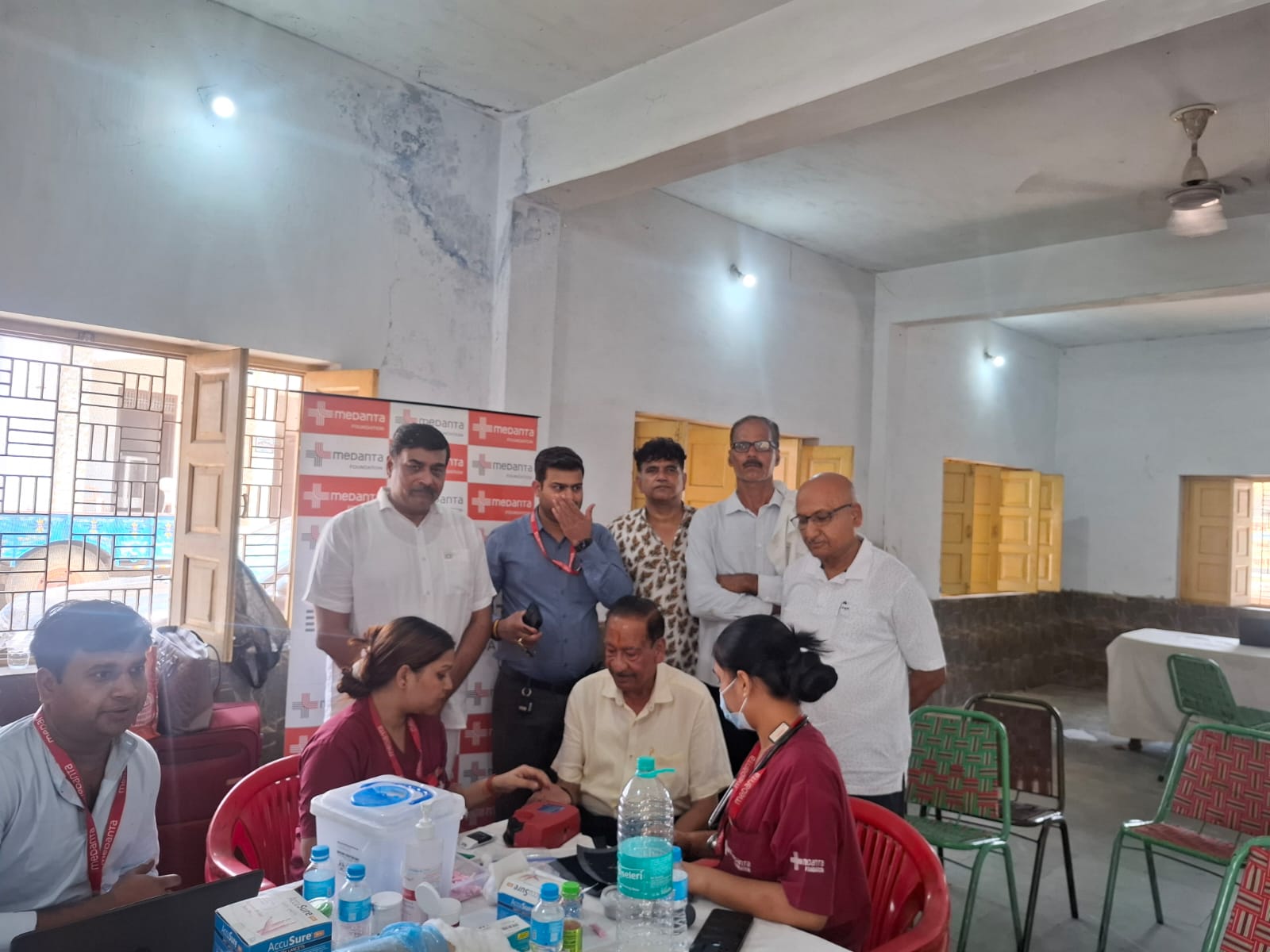 ग्रामीणों के घर-द्वार तक स्वास्थ्य सुविधाएं पहुंचाना हमारा मुख्य उद्देश्य : डा. विनोद अंचल