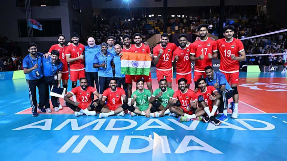 भारतीय पुरुष वॉलीबॉल टीम ने AVC पुरुष कप 2026 में जीता ऐतिहासिक ब्रॉन्ज मेडल, बहरीन को दी शिकस्त…