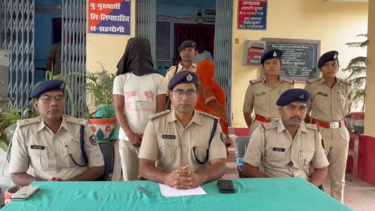 प्रेम प्रसंग में युवक की हत्या, महज 36 घंटे में सुलझी गुत्थी, पति-पत्नी अरेस्ट