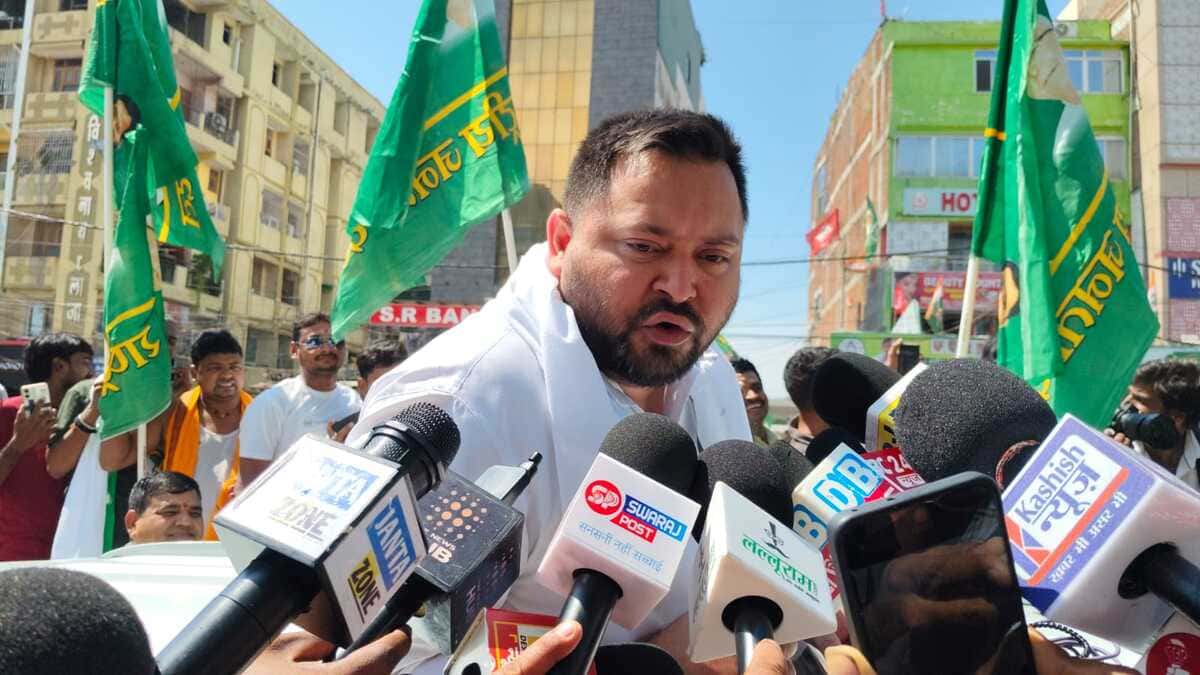 तेजस्वी बोले- बांकीपुर में इस बार जलेगी लालटेन, सम्राट चौधरी पर साधा निशाना
