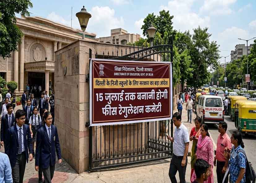 दिल्ली के निजी स्कूलों के लिए सरकार का बड़ा आदेश, 15 जुलाई तक बनानी होगी फीस रेगुलेशन कमेटी