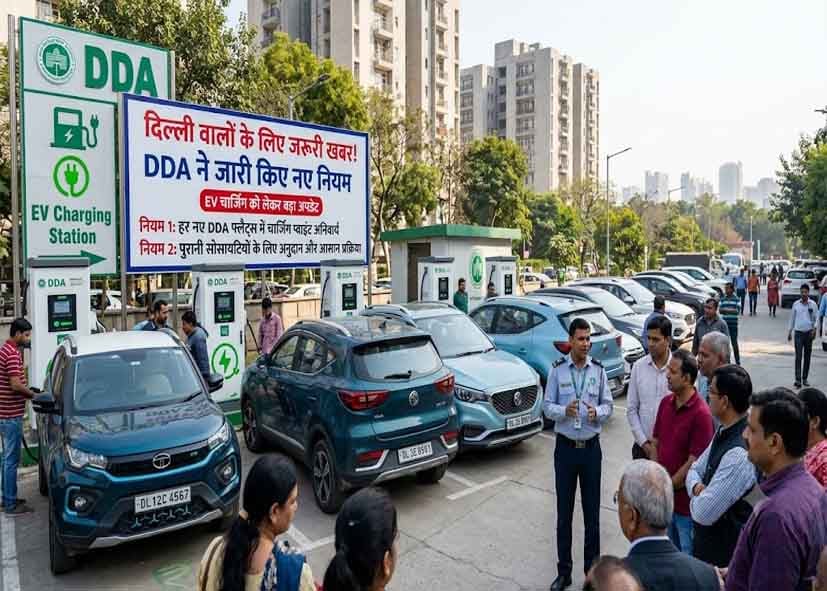 दिल्ली वालों के लिए जरूरी खबर! DDA ने जारी किए नए नियम, EV चार्जिंग को लेकर बड़ा अपडेट