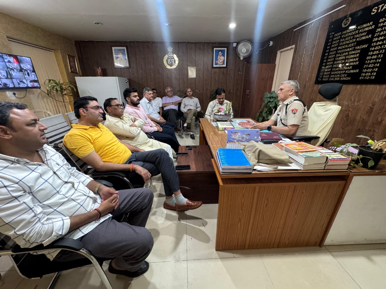 आरडब्ल्यूए और पार्षदों संग पुलिस की सीधी बैठक: अपराध पर लगाम कसने को बना साझा प्लान
