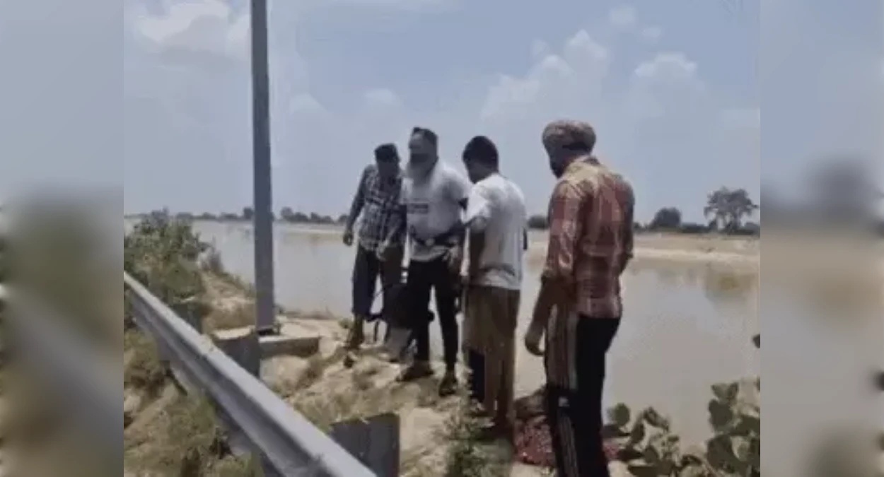 कोर्ट में पति को दूसरी पत्नी संग देखा, सदमे में युवती ने नहर में लगाई छलांग?