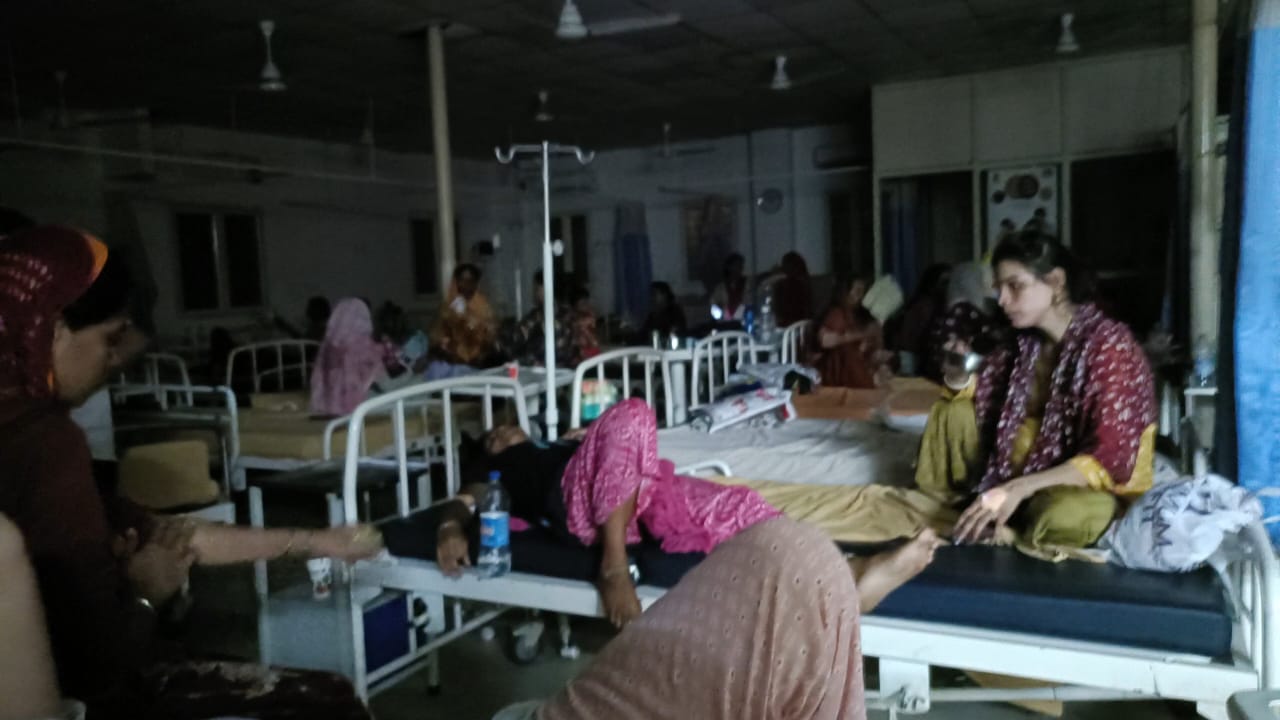 जनरेटर फेल, मरीज बेहाल, करनाल के अस्पताल में मचा हड़कंप